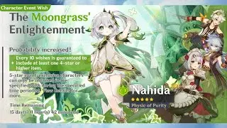 Genshin Impact - Pulling for Nahida & A Thousand Floating Dreams