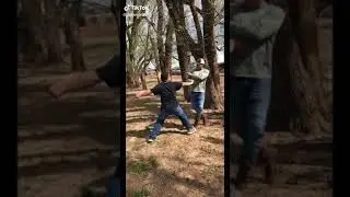 Guy got knocked out ( Tik Tok )