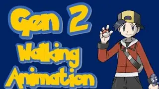 All Gen 2 Pokemon Walking Animations in Pokémon HeartGold and SoulSilver