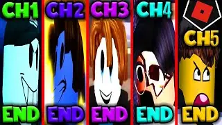 ROBLOX GUESTY ALL 5 ENDINGS CHAPTER 5 NEW UPDATE!