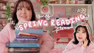 spring reading plans 🌷 building a tbr & upcoming book releases