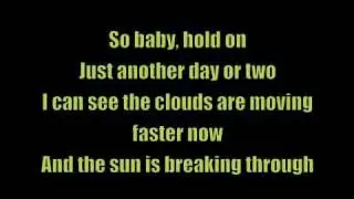 Tobymac - Hold On (Lyrics)