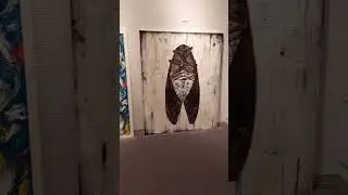 kazuo adamski 中野ゼロホールで個展中です。