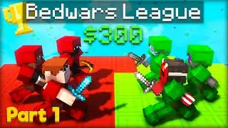 Dominating $300 Pro Bedwars League (Qualifiers Part 1)
