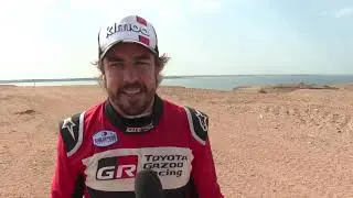 2019 Al Ula-Neom Cross-Country Rally in Saudi Arabia - Interview Fernando Alonso