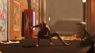 Spider-Man Animation Test Swing (Blender eevee)
