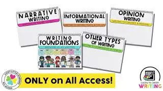 Brand new Writing Curriculum!