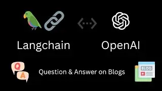 10. 📚 QnA on blog using langchain 🦜🔗, vector db  and OpenAI @LangChain #learnlangchain #qna