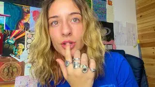 [ASMR] Spit Paint, Face Touching & More Chaotic Personal Attention 🦋🤚
