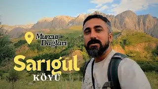 TUNCELİ Pülümür Sarıgül Village Tour (A village of 6 households in the Munzur Mountains!)