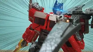 Optimus Prime vs Scourge I Stopmotion
