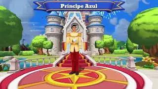 Blue Prince Welcome Screen In Disney Magic Kingdoms