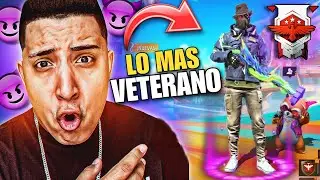 JUGANDO CON ESTA SKIN VETERANA 🥵| MUCHAS KILLS EN SÓLO 🔥| MR STIVEN
