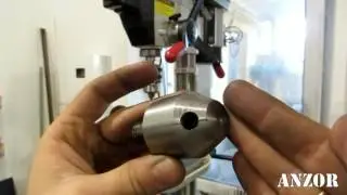 СТАНОК FDB Maschinen Drilling 25 - сверлю под углом.