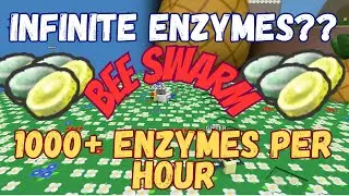 Absolute FASTEST Way To Get Enzymes | Roblox Bee Swarm