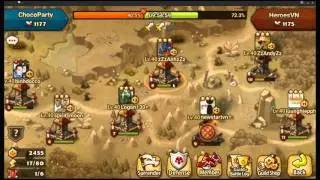2015 10 21 Summoners War Guild War vs HeroesVN