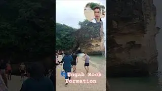 UNGAB ROCK FORMATION #trendingshorts #rockformation #islandbeach #whitesand #beach