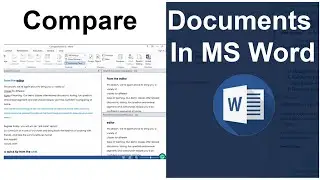 How to Compare Two Versions of a Document in MS Word