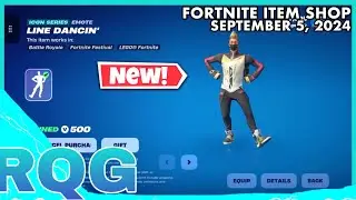 “NEW” LINE DANCIN’ ICON ENOTE IS HERE! FORTNITE ITEM SHOP (September 5, 2024)