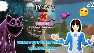 Game poppy playtime chapter 3 ver. sakura baru!! ada catnap!!😱😆🤩.