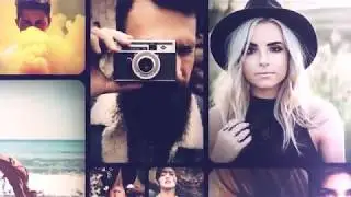 Clean Mosaic Slideshow - After Effects Template