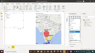 Map Visual in Power BI