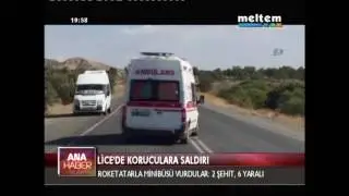 LİCEDE KORUCULARA SALDIRI