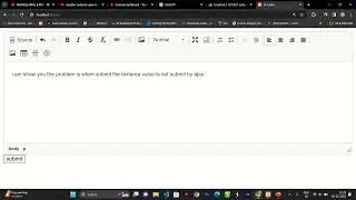 jQuery : after ajax form submit value from ckeditor textarea is not sent through post