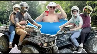 SCARY ATV INJURY, GIRL LUNCH, AND CHILLING BY THE LAKE | GENUINELYGAGE