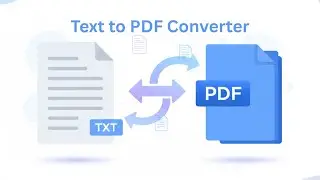 Text to PDF Converter – Convert Text File to PDF Instantly (Free Tool)