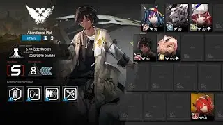 [Arknights] CC#7 Day 11 - Abandoned Plot | Risk 8 | Challenge Mission