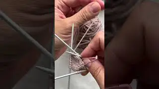 Видео для новичков! Провязывание изнаночных.