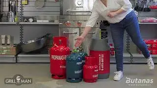 GRILLMAN ir BUTANAS - Dujų balionai