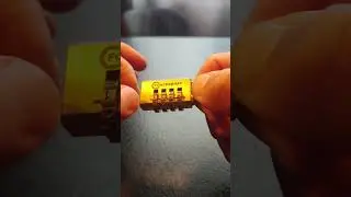 Взлом навесного кодового замка и установка нового кода.