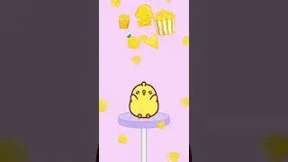 Yellow Food ASMR Mukbang by Piu Piu 🧀🍟🍋🍿