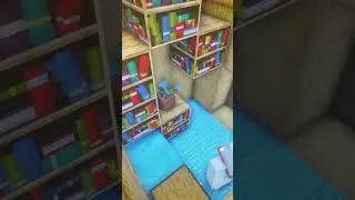 How to Build a Farm House for Villagers in Minecraft (2 PERSONS) #minecraft #minecraftshorts