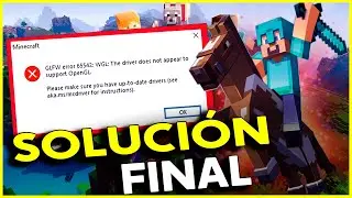 🔴 how to fix Minecraft Launcher GLFW ERROR 65542 error 🔴|FINAL METHOD 2022-2023-2024