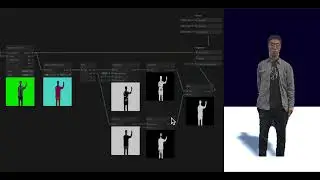 Chroma-key Processing with Shader Graph of Unity