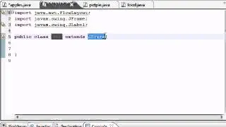 Java Programming Tutorial   51   GUI with JFrame