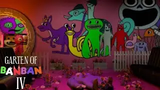 Garten of Banban 4 - ALL BOSSES + ENDING (Full Gameplay)