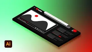 How To Make An Isometric Illustration for Am App *EASY Illustrator Tutorial*