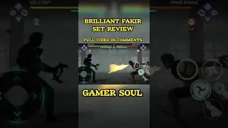 BRILLIANT FAKIR SET BONUS REVIEW & GAMEPLAY| DANGEROUS SHOW EVENT| SHADOW FIGHT 3| SHORTS
