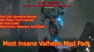The Hardest Valheim Mod Pack Full Playthrough, Episode 3