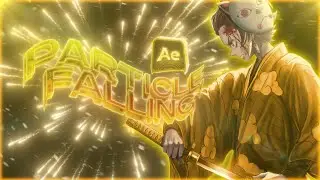 [ PARTICLE FALLING⚡] After effect [ Tutorial ]