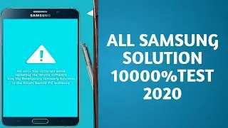 All samsung solution for An error has occurred while updating the device software