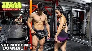 Rachel took me through her SUS Leg Workout...(Quads/Glutes) - Texas Series | Ep.1
