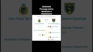 Роналду опять проиграл!#фифа #футбол #хочуврек #шортс