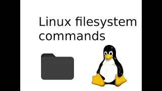 Linux filesystem commands