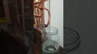 35 mm 25 litre imbik ile Potstill şeker mayşesi damıtımı