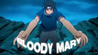 Naruto Remastered「AMV/EDIT」Bloody Mary - (Lady Gaga) 4K